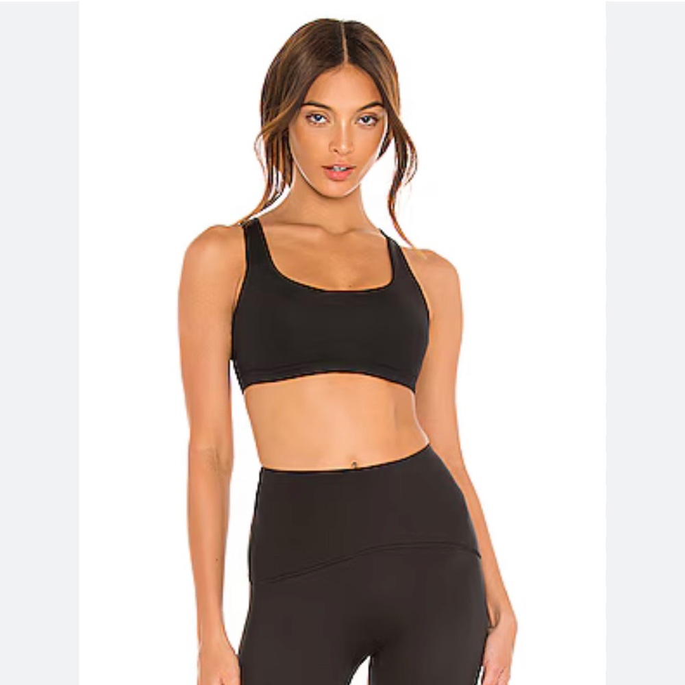 Spanx Black Sports Bras x2